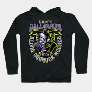 Halloween - Dracula Illustration Hoodie